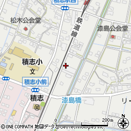 静岡県浜松市中央区積志町1432周辺の地図