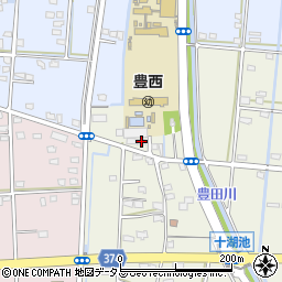 静岡県浜松市中央区豊西町1561周辺の地図