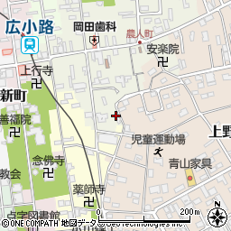 三重県伊賀市上野農人町578周辺の地図