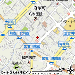 加古川法律事務所周辺の地図