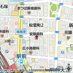 愛知県豊橋市松葉町1丁目30周辺の地図