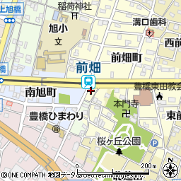 愛知県豊橋市前畑町69周辺の地図