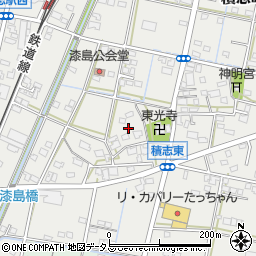 静岡県浜松市中央区積志町1177周辺の地図