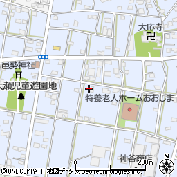 静岡県浜松市中央区大島町861周辺の地図