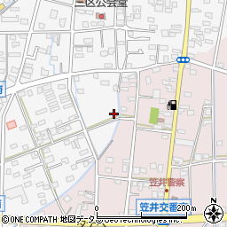 静岡県浜松市中央区笠井町1417周辺の地図