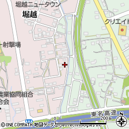 静岡県袋井市堀越1430周辺の地図