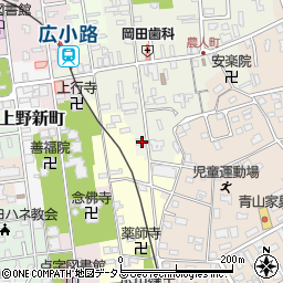 三重県伊賀市上野農人町445-1周辺の地図