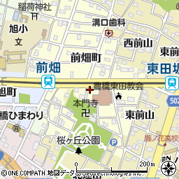 愛知県豊橋市前畑町119周辺の地図