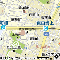 愛知県豊橋市前畑町108周辺の地図