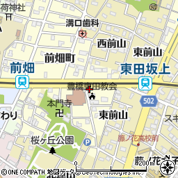 愛知県豊橋市前畑町111周辺の地図