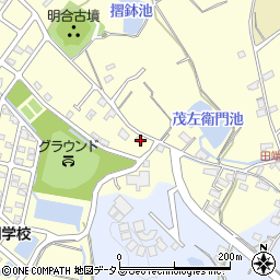 三重県津市安濃町田端上野886-1周辺の地図