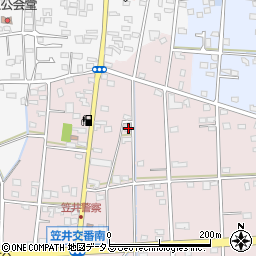 静岡県浜松市中央区恒武町502周辺の地図