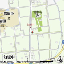 静岡県磐田市匂坂中588周辺の地図