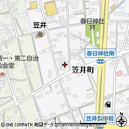 静岡県浜松市中央区笠井町1305周辺の地図
