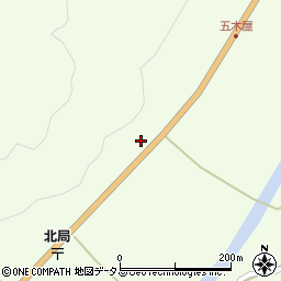 広島県安芸高田市美土里町北1031周辺の地図