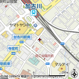 アイ日本総合ビジネス学院　加古川校周辺の地図