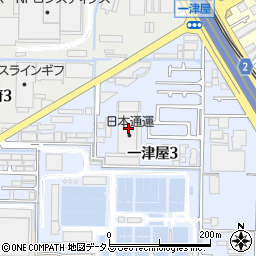 日本通運株式会社　大阪東支店鳥飼物流センター周辺の地図