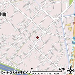 静岡県浜松市中央区初生町周辺の地図
