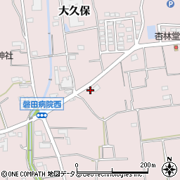 静岡県磐田市大久保886-256周辺の地図