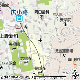 三重県伊賀市上野農人町445-6周辺の地図
