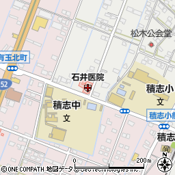 しずや会石井医院周辺の地図