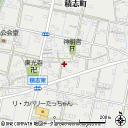 静岡県浜松市中央区積志町1030周辺の地図