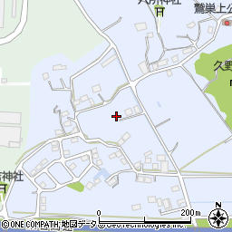 静岡県袋井市鷲巣913周辺の地図