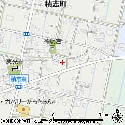 静岡県浜松市中央区積志町1026周辺の地図