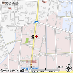 静岡県浜松市中央区恒武町507周辺の地図