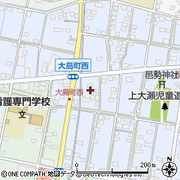 静岡県浜松市中央区大島町1444周辺の地図