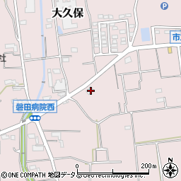 静岡県磐田市大久保537周辺の地図