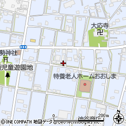 静岡県浜松市中央区大島町841周辺の地図
