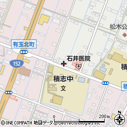 静岡県浜松市中央区積志町1729周辺の地図