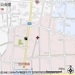 静岡県浜松市中央区恒武町514周辺の地図