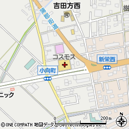 ドラッグストアコスモス小向店周辺の地図