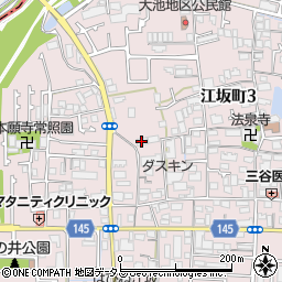 香川文化Ａ棟周辺の地図