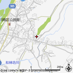 川南区斎場周辺の地図