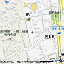 静岡県浜松市中央区笠井町1293周辺の地図