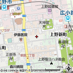 立正佼正会上野道場周辺の地図