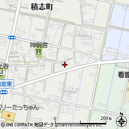 静岡県浜松市中央区積志町1010周辺の地図