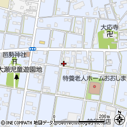静岡県浜松市中央区大島町835周辺の地図