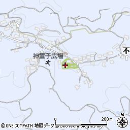 神童寺周辺の地図