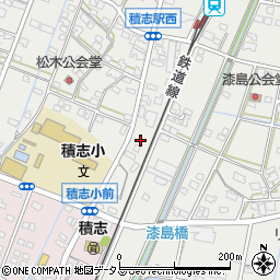静岡県浜松市中央区積志町1476周辺の地図