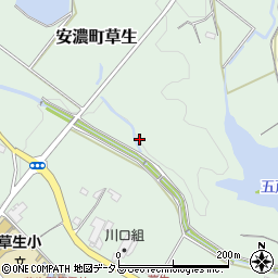 北大谷川周辺の地図