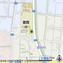 静岡県浜松市中央区豊西町1554周辺の地図