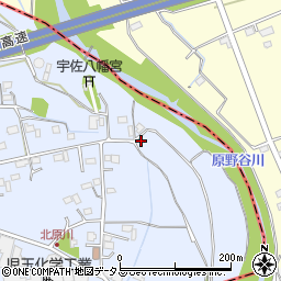 静岡県袋井市国本82周辺の地図