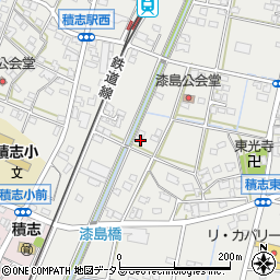 静岡県浜松市中央区積志町1117周辺の地図