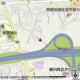 静岡県掛川市上張366周辺の地図