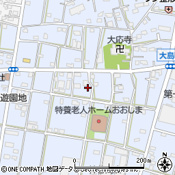 静岡県浜松市中央区大島町849周辺の地図