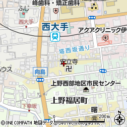 三重県伊賀市上野幸坂町3499周辺の地図